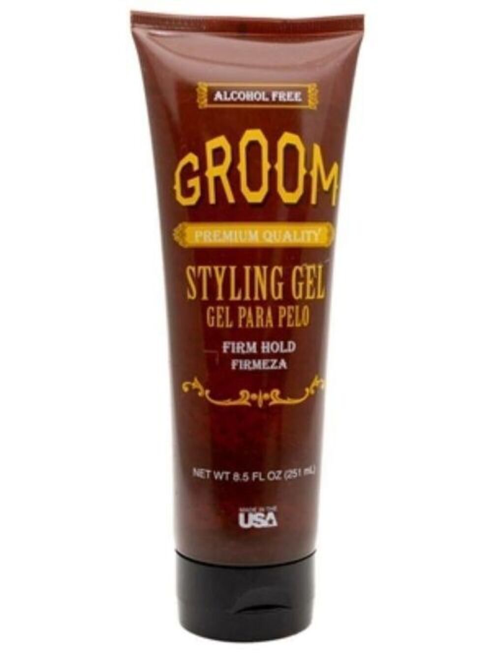 Groom Premium Quality STYLING GEL, Firm Hold 8.5 Fl Oz
